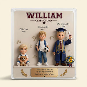Graduation Milestone Acrylic Plaque - Personalized Custom Photo Gift For Graduation 03TYTI090526