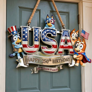 USA 250th Anniversary Acrylic Sign - Personalized Gifts For Patriots 05qhti290526