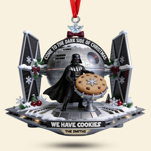Space Warrior Christmas Cookie Acrylic Ornament - Personalized Christmas Gifts 03hati070926-Homacus