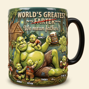 The Ultimate Swamp Dad Magic Coffee Mug - Personalized Gift For Dads 01NATI150526