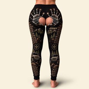Off-Road Girls Funny Leggings - Personalized Gifts For Her Leggings 03NATI120926