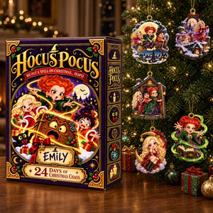 Merry Christmas Chaos Advent Calendar - Personalized Blind Box Gift 03HATI131026