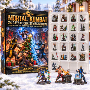 Christmas Warrior Figure Calendar Blind Box - Personalized For Game Lovers 02HATI301026