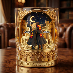 Fantasy Romance Drinking Glass - Personalized Gifts For Couples 03ohti080626