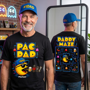 Retro Arcade Dad Shirt - Personalized Gift For Dads 03HUTI120526