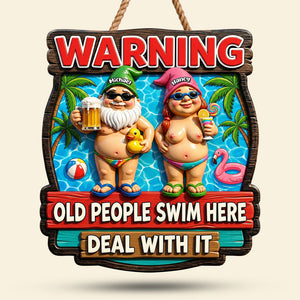 Old Gnomes, True Love Metal Sign - Personalized Gifts For Couple 02NATI170626