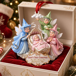 Magical Blessings Baby's First Christmas Ornament - Personalized Gifts For Newborn 06qhti271026