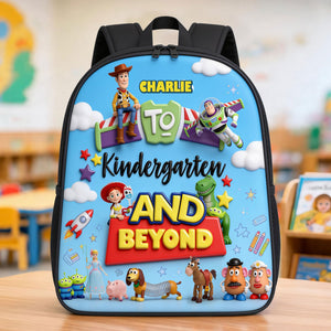 School-Day Adventure Backpack - Personalized Gifts For Kids School Bag 05NATI250626