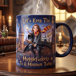 Mystic Girl Magic Ceramic Coffee Mug - Personalized Gifts 02NATI070726