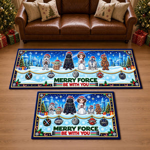 Universe War Family Christmas Runner Rug - Personalized Gifts For Family 04TYTI280926