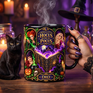 Witchy Sisters Magic Mug - Personalized Halloween Gifts 01hati160926
