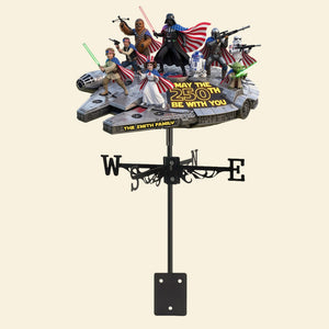 America 250th Anniversary Metal Weather Vane - Personalized Gifts For Family 04tyti050626