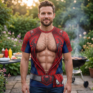 The Unzipped Hero 3D Shirt - Personalized Funny Gift 04TYTI030826