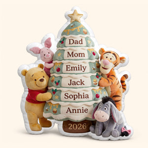 Cozy Woodland Friends Pillow - Personalized Christmas Gifts For Family 02nati191026
