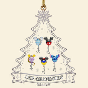 Personalized Grandkids Make Christmas Brighter Ornament - Gifts For Grandparents 043OHTI310726