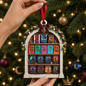 Fantasy Worlds In Literature Acrylic Ornament - Personalized Christmas Gifts For Reading Lovers 03nati081026