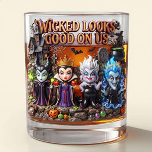 Halloween Fantasy Glass Mug - Personalized Gifts For Spooky Season Lovers 03TYTI310726