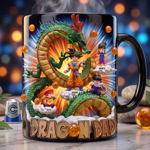 Imposing Ride With Dad Magic Mug - Personalized Gifts For Dads 02QHTI220526