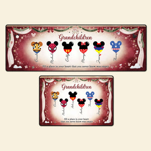 Colorful Balloon Family Runner Rug - Personalized Gifts For Family 04nati230926