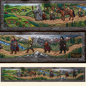 Fantasy Traveling Table Runner - Personalized Gifts For Christmas Quilted Table Runner 04HUTN050926