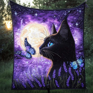 Moonlit Butterfly Quilted Blanket NCU0NT3783