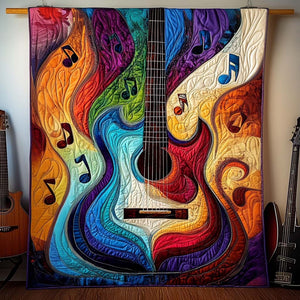 Notes In Color Waves Quilted Blanket NCU0NT1530