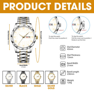 Fierce Military Skull Luxury Men's Watch Personalized Gifts For Veteran 04qhtn240725-Homacus