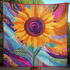 Radiant Petals Quilted Blanket NCU0DK4274
