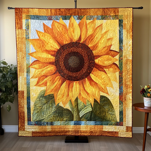 Radiant Sun Quilted Blanket NCU0VH140