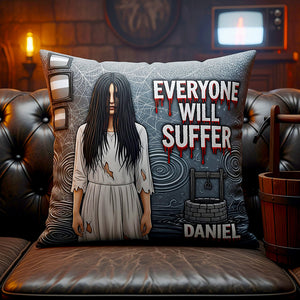 Halloween Villain Square Pillow Personalized Gifts For Fans 02HUDT210825