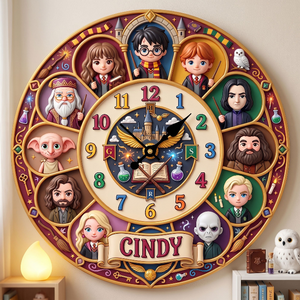 Fantasy Adventure Acrylic Hanging Wall Clock - Personalized Gifts 01huti080726