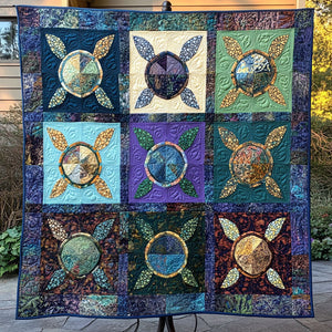 Shelled Serenity Quilted Blanket NCU0PT4535