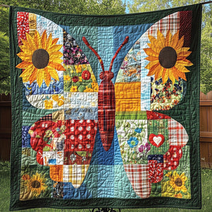 Sunflower Dream Quilted Blanket NCU0NT5081