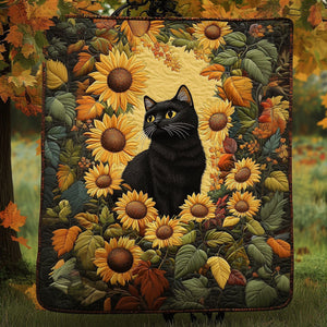 Sunflower Gaze Quilted Blanket NCU0NT3785