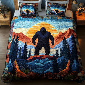 Bigfoot 3-Piece Quilted Bedding Set NCU0VT102