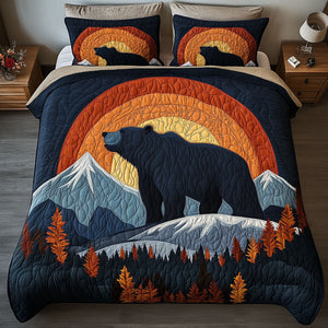 Bear Quilted Bedding Set NCU0VT92