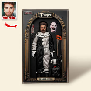 Horror Character Plaque - Custom Photo Gifts For Horror Lovers 01hyti030925