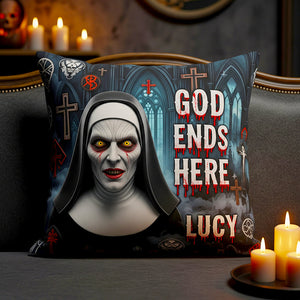 Halloween Villain Square Pillow Personalized Gifts For Fans 02HUDT210825