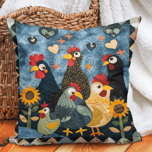 Whimsy Night Farm Quilted Pillow Case NCU0TH1212
