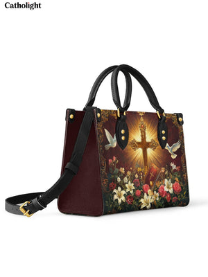 Catholight Radiance of the Cross Leather Bag