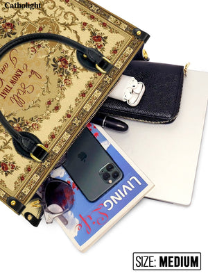 Catholight Psalm of Peace Leather Bag