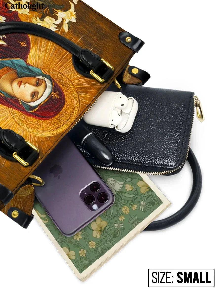 Catholight The Lily Of Purity Leather Bag