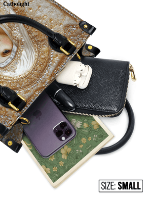 Catholight Heavenly Grace In Radiant Splendor Leather Bag