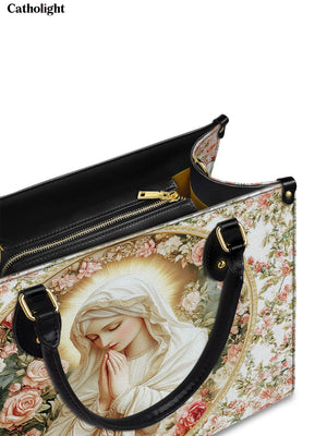 Catholight Virgin Mary's Grace Leather Bag