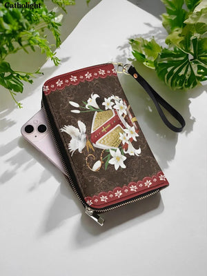 Catholight The Bishop's Grace Leather Wallet Purse