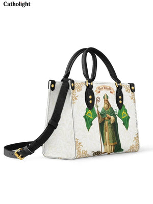 Catholight Saint Patrick's Devotion Leather Bag