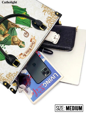 Catholight Saint Patrick's Devotion Leather Bag