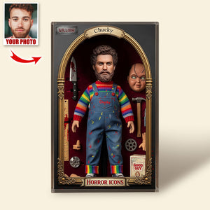 Horror Character Plaque - Custom Photo Gifts For Horror Lovers 01hyti030925
