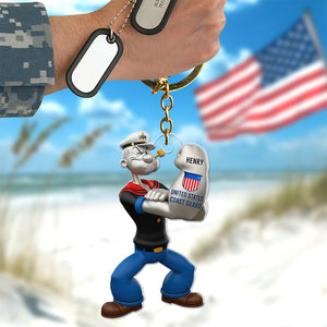 Military Keychain - Personalized Gifts For Veteran 04naqn300725