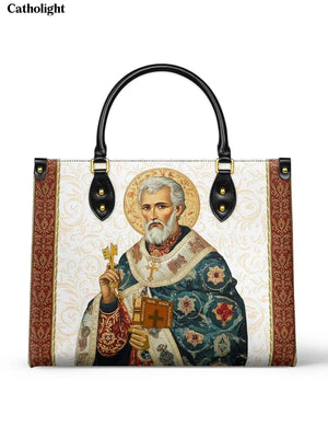 Catholight Saint Peter Reverence Leather Bag
